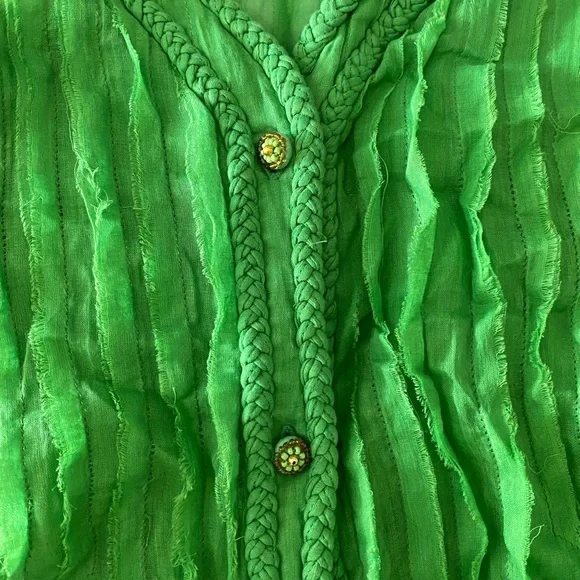 Paul Ropp Ruffle Top - Picture 4 of 9